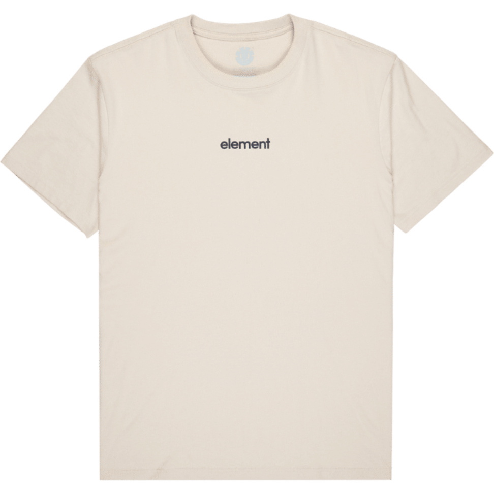2026 Element Mens Lowcase BP T-Shirt ELYZT00594 - Oat Milk